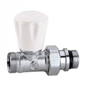 Caleffi 341402 латунні радіаторні крани вентильні прямі М23 x 1/2