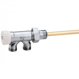 Caleffi 4501 радіаторні крани нижнього підключення 100%