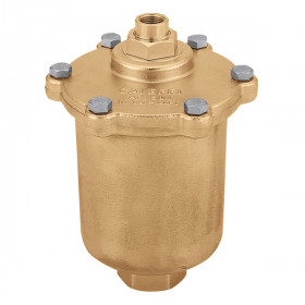 Caleffi 501500 Maxcal повітровідвідник автоматичний вертикальний 3/4x3/8 для систем опалення, кондиціонування та охолодження