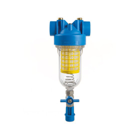 Atlas Filtri HYDRA Mini 3/4 RLH 50 mcr самопромивні фільтри з латунними з`єднаннями ¾″ та картриджем 50 мікрон в комплекті