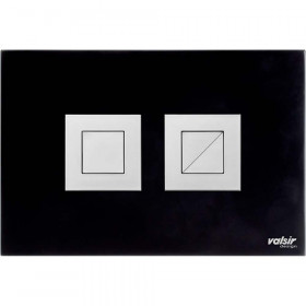 Black & White AC black / Satin Square