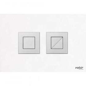 Black & White AC white / Satin Square