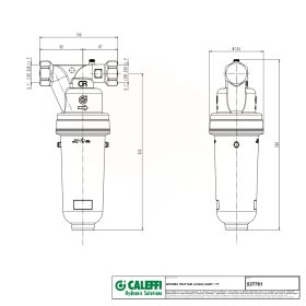 Caleffi 537761 фільтр електролітичний Ø1″