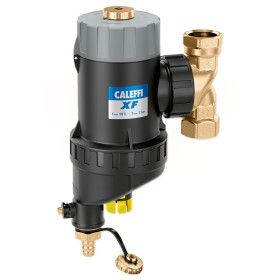 Caleffi 577600 фільтри 15 μm самоочисні композитні напівавтоматичні з магнітом, універсальний монтаж