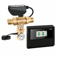 Caleffi LEGIOMIX®evo 600351 термостатичний змішувальний клапан  Ø3/4″ з електроприводом  LEGIOMIX®evo з програмою дезінфекції 