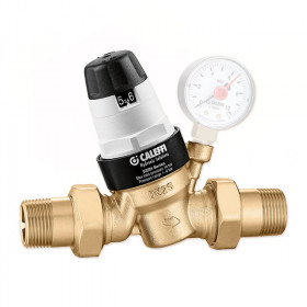 Caleffi 5350H редукційні клапани гарячої води з ручною регуляцією стійкі до децинкофікації із змінним картриджем