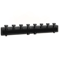 Caleffi 550240 сталеві колектори в ізоляції, 4 виходи, для систем опалення та кондиціонування