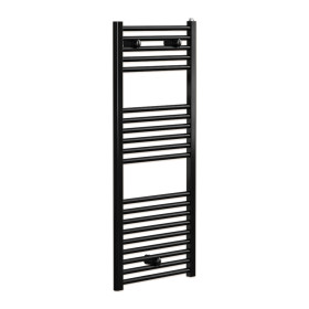 Рушникосушарка Cordivari Lisa 22 Black вертикальна чорна матова водяна рушникосушарка висотою 1160 мм