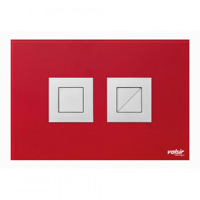 Crystal Red / Satin Square