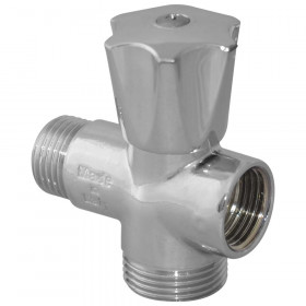 Albertoni D906489 кран вентильний 1/2х3/4х1/2