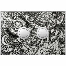 FANTASY Black optic Satin Circle