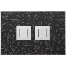 FANTASY Gold glitter Satin Square