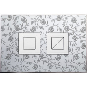 FANTASY Roses Satin Square