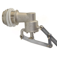 Farg 511/12 580 mm поплавкові клапани латунні нікельовані підключення 2”G для великих резервуарів