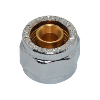 Tiemme 1635C гайка хром 1/2 х 16 під м/п Tiemme 1635C гайка хром 1/2 х 16 під м/п