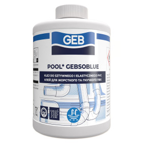 GEB Pool Gebsoblue 514504 1 л клей для монтажу басейнів, систем очиcтки, рециркуляції та водовідводу