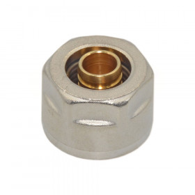 GF 3300.80 гайки затискні латунні з ніпелем Ø16 х 3/4″ для поліетиленових, металопластикових та PEX труб