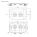 Go-Plast 1154CR0000 розетка хромированная двойная