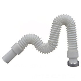 GoPlast 1000TOPCR3 трубка гофрована Ø1.1/2″ x 40 поліпропіленова з металевою гайкою