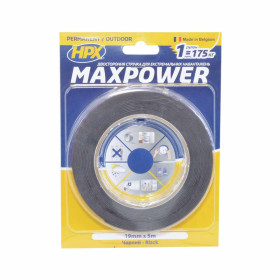 HPX Стрічка двохстороння MAXPOWER 19 мм х 5 м