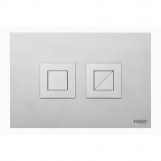 Inox Satin chrome / Satin Square