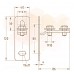 Mupro MPC стеновые Т кронштейны горизонтальные