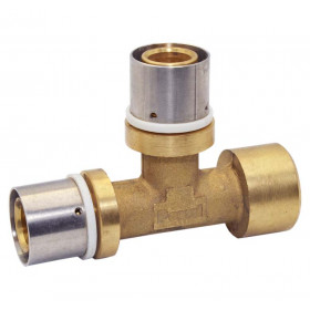 Pexal Brass тройник переходник с внутренней резьбой редукционный