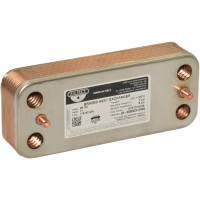 Zilmet ZB 190 17B1901400 паяні пластинчасті теплообмінники з 14 пластинами з нержавіючої сталі