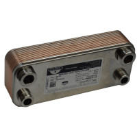 Zilmet ZB 190 17B1901605 паяні пластинчасті теплообмінники з 16 пластинами з нержавіючої сталі