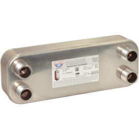 Zilmet ZB 250 17B2502004 паяні пластинчасті теплообмінники 20 пластин нержавіюча сталь AISI 316 L