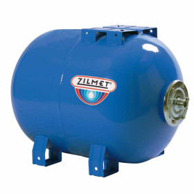 Zilmet Ultra-Pro H 10 bar 50-80 л горизонтальні розширювальні баки з кріпленням насосу підключення G1” для систем водопостачання максимальний тиск 10 бар