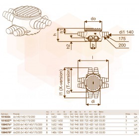 Uponor Ecoflex колодец ревизионный