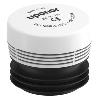 Uponor HypAir 70-110 каналізаційні вакуумні повітряні клапани аератори для трубопроводів діаметром від 70 до 110 мм