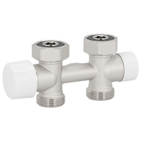 V138 Carlo Poletti вузол термостатичний прямий нікель