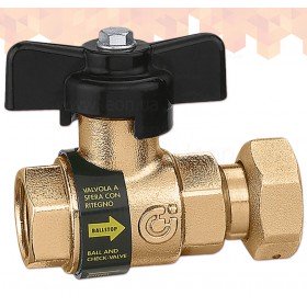 Caleffi 333 Ballstop кран ВВ зі зворотнім клапаном