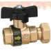 Caleffi 333 Ballstop кран ВВ зі зворотнім клапаном