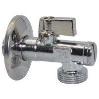 Bianchi 27230405 кран кульовий 1/2x3/4