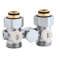 Caleffi 301250 кран сталевого радіатора 50%