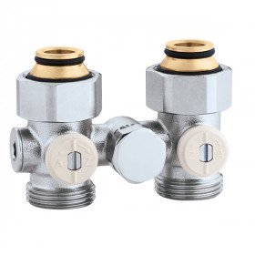 Caleffi 301250 кран сталевого радіатора 50%