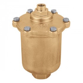 Caleffi 501500 Maxcal повітровідвідник автоматичний вертикальний 3/4x3/8 для систем опалення, кондиціонування та охолодження