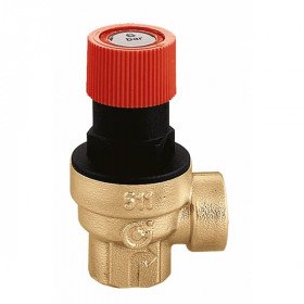 Caleffi 5134 діафрагмовий запобіжний скидний клапан з'єднання 1/2 внутрішня-внутрішня різьба