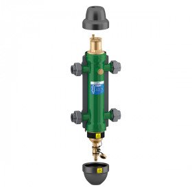 Caleffi 5495 SEP4багатофункціональний гідравлічний сепаратор (гідрострілка) з ізоляційним кожухом