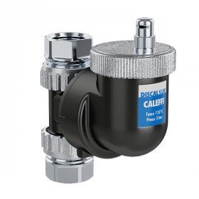 Caleffi 551806 DiscalSlim деаератор 1″ автоматичні поворотні деаератори з гігроскопічним запобіжником
