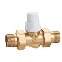 Caleffi 676 клапан двоходовий під термоголовку