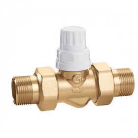 Caleffi 676 клапан двоходовий під термоголовку