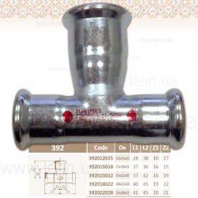 SteelPres 392/A трійник редукційний