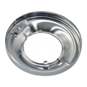 Albertoni R50111 розетка декоративна розбірна металева хромована сантехнічна