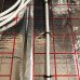 Alphaheat 7-4040 обойми скріпок 40 мм на клейовій стрічці для такера монтажу теплої підлоги