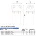 Atlas Filtri DP Big 10 Mono TS IN Kit Lub фільтри холодної води BIG діаметром 4.5" з прозорими колбами для картриджів 10 дюймів з ключем, настінним кріпленням та силіконом