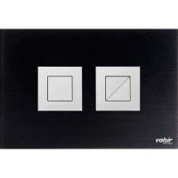 Black & White AL black / Satin Square Black & White AL black / Satin Square